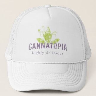 Cannatopia Smoke Logo Trucker Hat