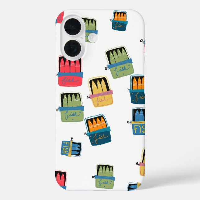 Canned Fish iPhone case (Back)