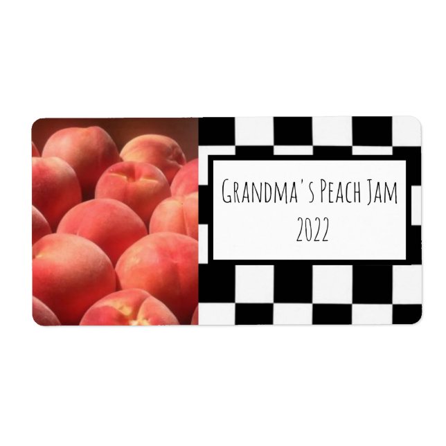 Canned goods Label (Front)