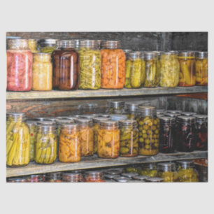 Canned Preserves Fall Harvest Tissue Paper