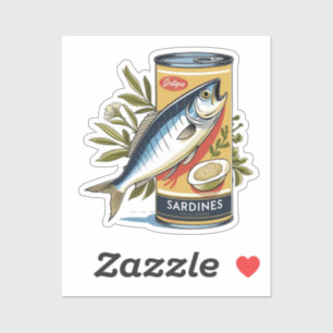Canned sardines