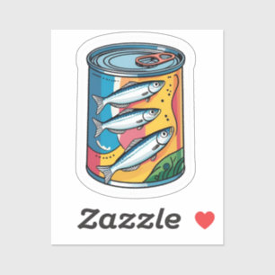 Canned sardines