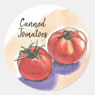 Canned Tomatoes Ball Canning Label