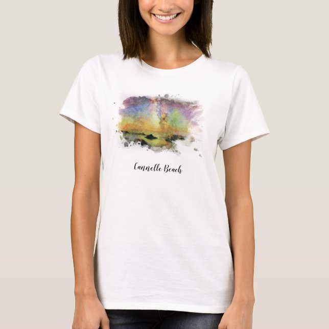 *~ Cannelle Beach Italia Italy AP12 Woman's  T-Shirt (Front)