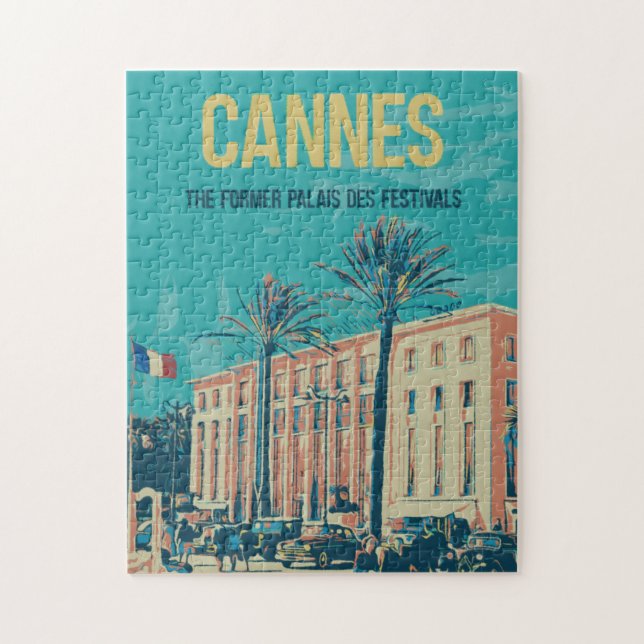 Cannes Côte d'Azur Festival palais France Jigsaw Puzzle (Vertical)