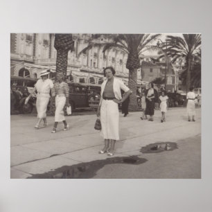 Cannes, France in 1930s Poster