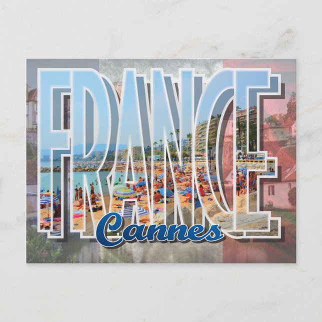 Cannes, France Postcard (Front)
