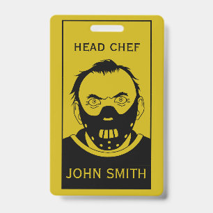Cannibal Cook Gift ID Badge