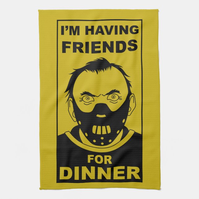  Cannibal Cook Gift Tea Towel (Vertical)