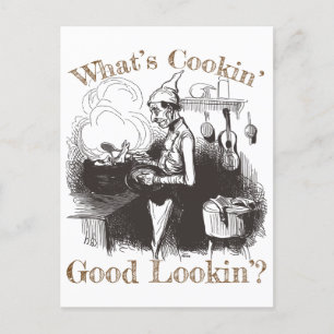 Cannibal Cook Postcard