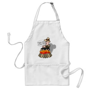 Cannibal Cooking Pot Standard Apron