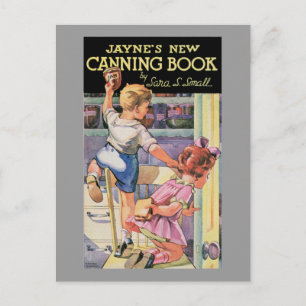 Canning Book Vintage Food Ad Art Postcard