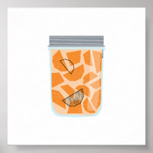 Canning Food - Sweet Potatoes Poster