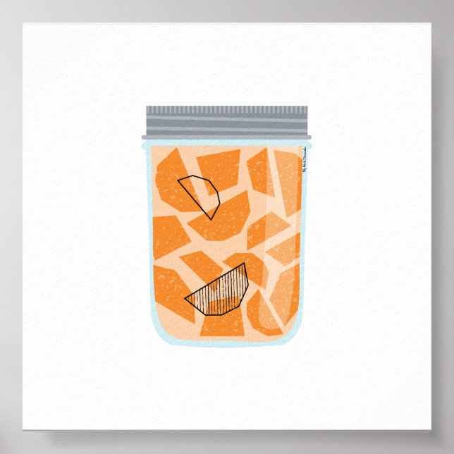 Canning Food - Sweet Potatoes Poster (Front)