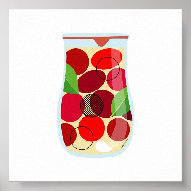 Canning Food - Tomatoes Poster (Front)