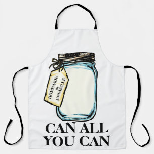 Canning Jar Personalise Long Apron