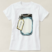 Canning Jar Personalised Message
