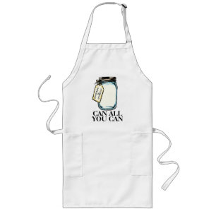 Canning Jar Personalize Long Apron