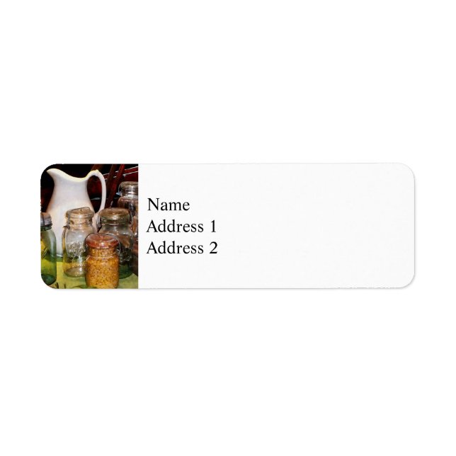 Canning Jar With Corn (Front)