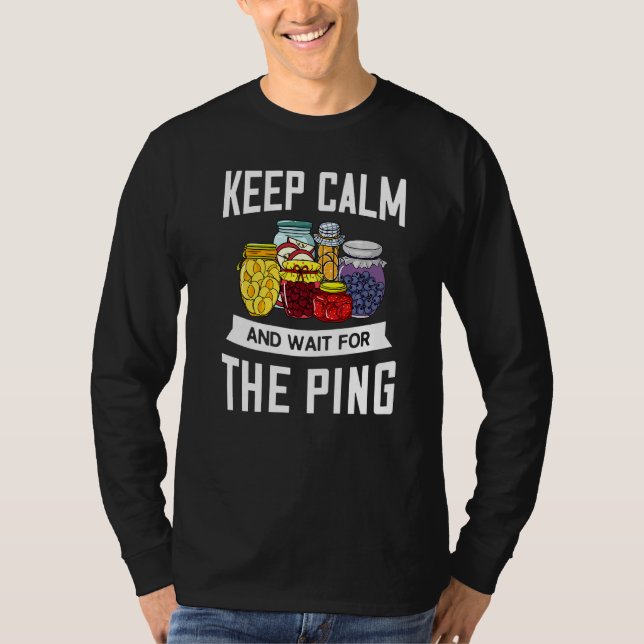Canning Vegetables Pickling Jar T-Shirt (Front)