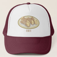 Cannoli cartoon illustration