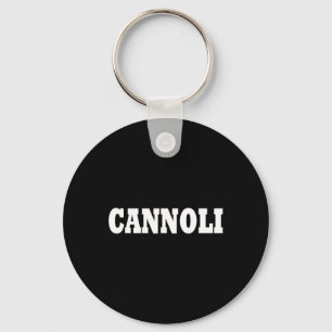 Cannoli Costume Halloween Key Ring