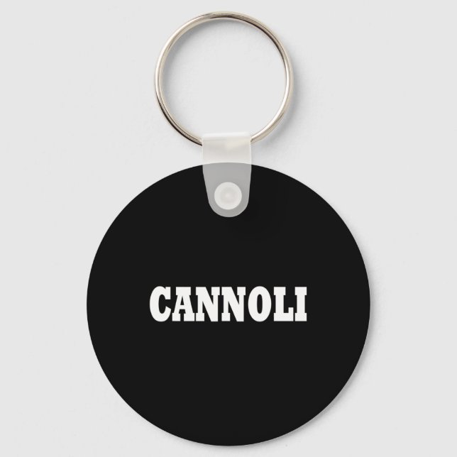 Cannoli Costume Halloween  Key Ring (Front)