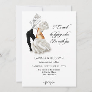 Cannoli Funny Wedding Invitation