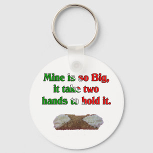 Cannoli Key Ring