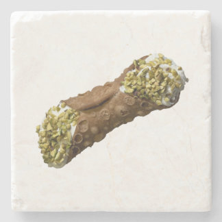 Cannolo with Pistachios Stone Coaster