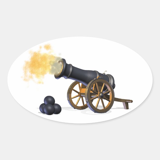 Cannon Ball Stickers (Front)
