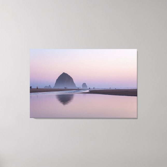 Cannon Beach Canvas Print (Front)