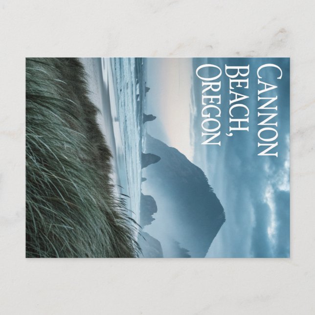 Cannon Beach Oregon Coastal Landscape Postcard (Front)