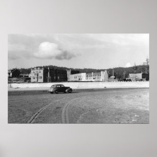 Cannon Beach, Oregon Ecola Inn View Photograph Poster