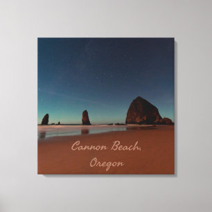 Cannon Beach Oregon Haystack Rock Canvas Print