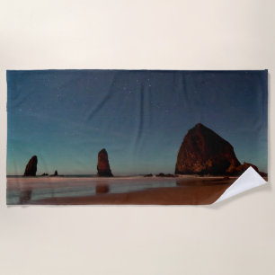 Cannon Beach Oregon Haystack Rock Towel