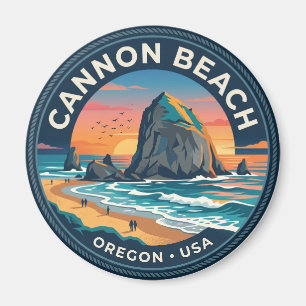 Cannon Beach Oregon Magnet