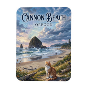Cannon Beach Oregon Magnet