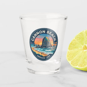Cannon Beach Oregon Shot Glass