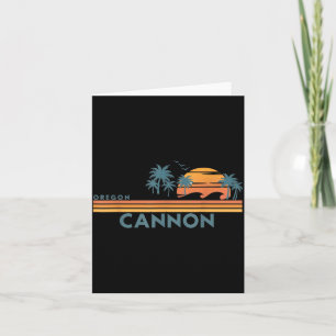 Cannon Beach Oregon Summer Vacation Vintage 70s Card