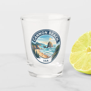 Cannon Beach USA Shot Glass