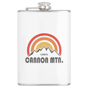 Cannon Mountain New Hampshire Hip Flask