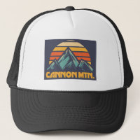 Cannon Mountain New Hampshire Retro Turquoise
