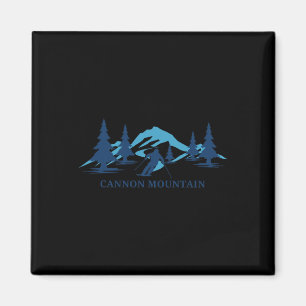 Cannon Mountain New Hampshire Ski Resort Skiing Sk Magnet