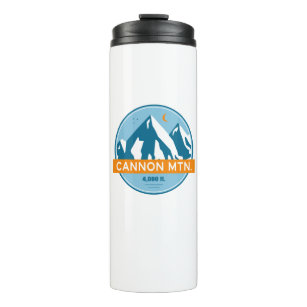 Cannon Mountain New Hampshire Stars Moon Thermal Tumbler