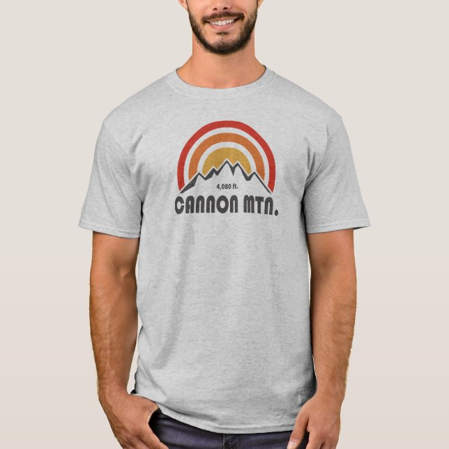 Cannon Mountain New Hampshire T-Shirt (Front)