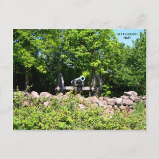 CANNON ON SEMINARY RIDGE POSTCARD