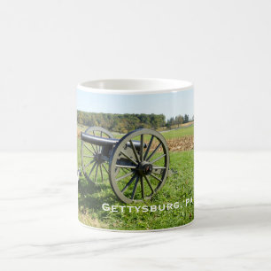 Cannon on the Gettysburg Battlefield Coffee Mug