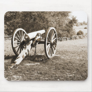 cannon on the Gettysburg Battlefield Mouse Mat