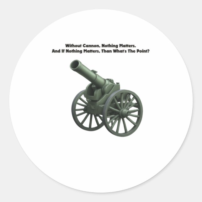 Cannon S Sticker  (Front)